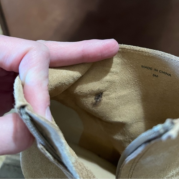 Banana Republic Suede Ankle Boot - Tan - Picture 7 of 7